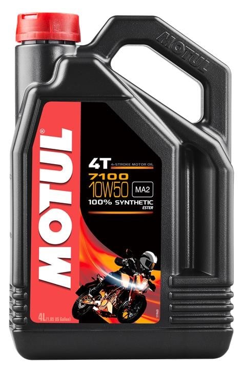 Motul 104098 Engine oil Motul 7100 4T 10W-50, 4 l (838141) 104098: Buy near me at 2407.PL in Poland at an Affordable price!