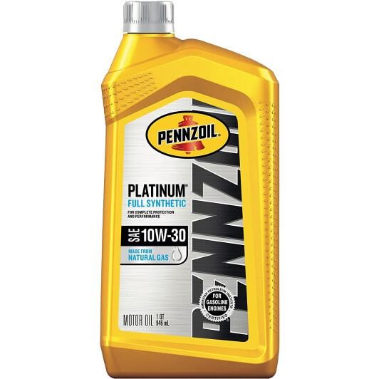 Pennzoil 550022687 Olej silnikowy Pennzoil Platinum Full Synthetic 10W-30, 0,946L 550022687: Dobra cena w Polsce na 2407.PL - Kup Teraz!