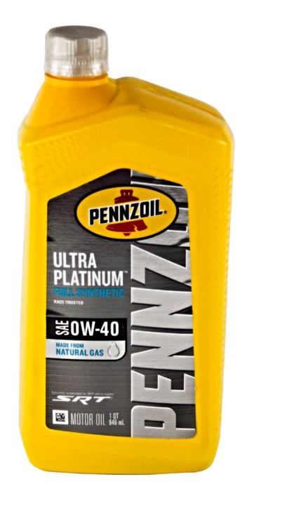 Pennzoil 550040856 Olej silnikowy Pennzoil Ultra Platinum Full Synthetic 0W-40, 0,946L 550040856: Atrakcyjna cena w Polsce na 2407.PL - Zamów teraz!