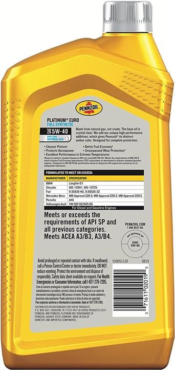 Kup Pennzoil 550051120 w niskiej cenie w Polsce!