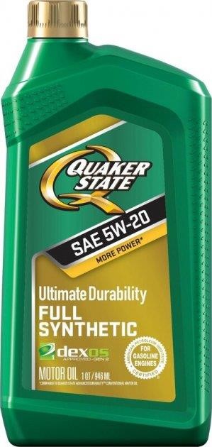 QuakerState 550046211 Engine oil QuakerState Fully Synthetic 5W-20, 0,946L 550046211: Buy near me in Poland at 2407.PL - Good price!