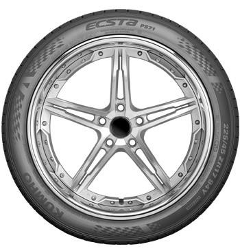 Шина Легкова Літня Kumho Ecsta PS71 245&#x2F;50 R18 100Y Kumho 2261803