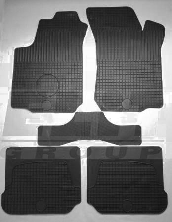 LKQ KHD 215698 Floor mats LKQ rubber SKODA OCTAVIA II (1U2), Combi (1U5), KHD 215698, set 5 pcs. KHD215698: Buy near me in Poland at 2407.PL - Good price!