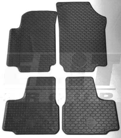 LKQ KHD 217804 Floor mats LKQ rubber SEAT Mii (KF1, KE1), SKODA CITIGO (NF1), VW UP! (121, 122, BL1, BL2, BL3, 123), KHD 217804, set 4 pcs. KHD217804: Buy near me in Poland at 2407.PL - Good price!