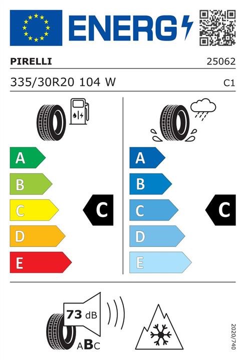 Opona Samochodowa Zimowa Pirelli Winter Sottozero Serie II 335&#x2F;30 R20 104W Pirelli 2506200