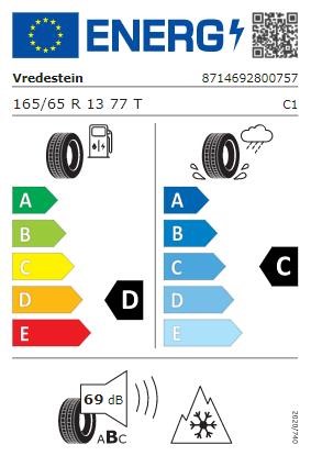 Vredestein 185915 Passenger Allseason Tyre Vredestein Quatrac 5 165/65 R13 77T 185915: Buy near me in Poland at 2407.PL - Good price!