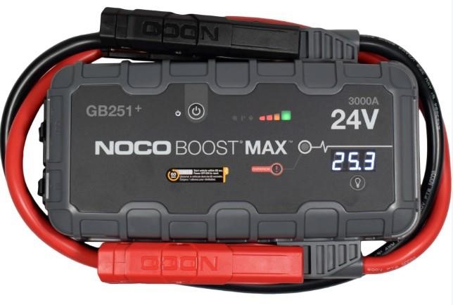 Noco GB251+ Rozrusznik NOCO BOOST MAX GB251+ 24V 3000A, UltraSafe Lithium, USB Power Bank (32l+ benzyna/diesel) GB251: Dobra cena w Polsce na 2407.PL - Kup Teraz!