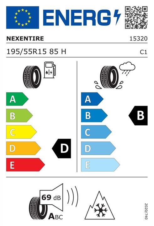 Nexen Opona Samochodowa Całoroczna Nexen N&#39;Blue 4 Season 195&#x2F;55 R15 85H – cena 394 PLN