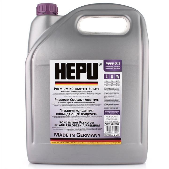 Hepu P999-G13-005 Płyn przeciw zamarzaniu HEPU G13 fioletowy, koncentrat, 5l P999G13005: Dobra cena w Polsce na 2407.PL - Kup Teraz!