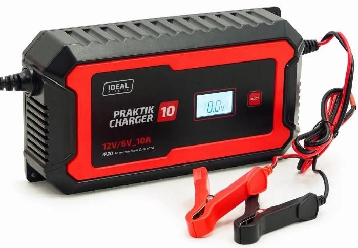 Ideal PCHARGE10 Charger IDEAL PRAKTIK CHARGER 10 LCD 6/12V, 10/220, charging current 10A PCHARGE10: Buy near me at 2407.PL in Poland at an Affordable price!