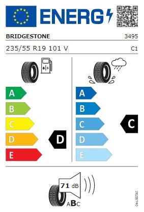 Opona Samochodowa Letnia Bridgestone Dueler H&#x2F;P Sport 235&#x2F;55 R19 101V Bridgestone PSR89239