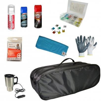 Poputchik 01-202-IS Poputchik Everest Autofahrer-Winterset, schwarze Tasche, mit Thermobecher 01202IS: Kaufen Sie zu einem guten Preis in Polen bei 2407.PL!