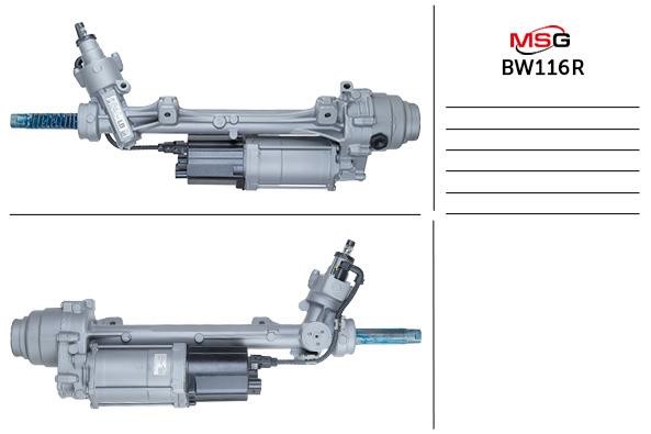MSG Rebuilding BW116R Przekładnia kierownicza ze wspomaganiem, regenerowana BW116R: Atrakcyjna cena w Polsce na 2407.PL - Zamów teraz!