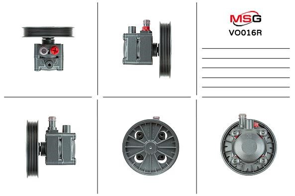 MSG Rebuilding VO016R Regenerowana pompa wspomagania układu kierowniczego VO016R: Dobra cena w Polsce na 2407.PL - Kup Teraz!
