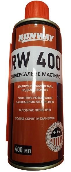Runway RW0040 Универсальная смазка Runway RW-400, 400 мл RW0040: Купить в Польше - Отличная цена на 2407.PL!