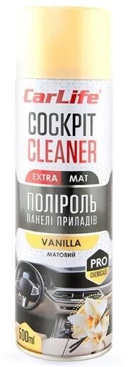 CarLife CF520 Środek do czyszczenia deski rozdzielczej CarLife Cockpit Cleaner EXTRA MAT Vanilla, 500 ml CF520: Dobra cena w Polsce na 2407.PL - Kup Teraz!