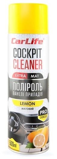 CarLife CF521 Środek do czyszczenia deski rozdzielczej CarLife Cockpit Cleaner EXTRA MAT Lemon, 500 ml CF521: Atrakcyjna cena w Polsce na 2407.PL - Zamów teraz!