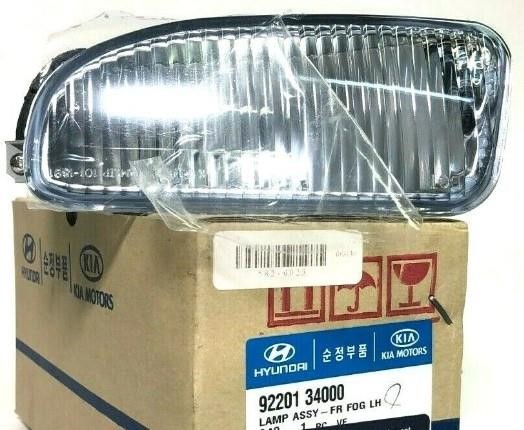 Hyundai/Kia 92201 34000 Reflektor przeciwmgielny lewy 9220134000: Dobra cena w Polsce na 2407.PL - Kup Teraz!