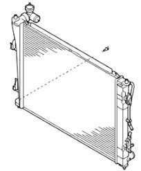 Hyundai/Kia 25310 3R701 Chłodnica, układ chłodzenia silnika 253103R701: Dobra cena w Polsce na 2407.PL - Kup Teraz!
