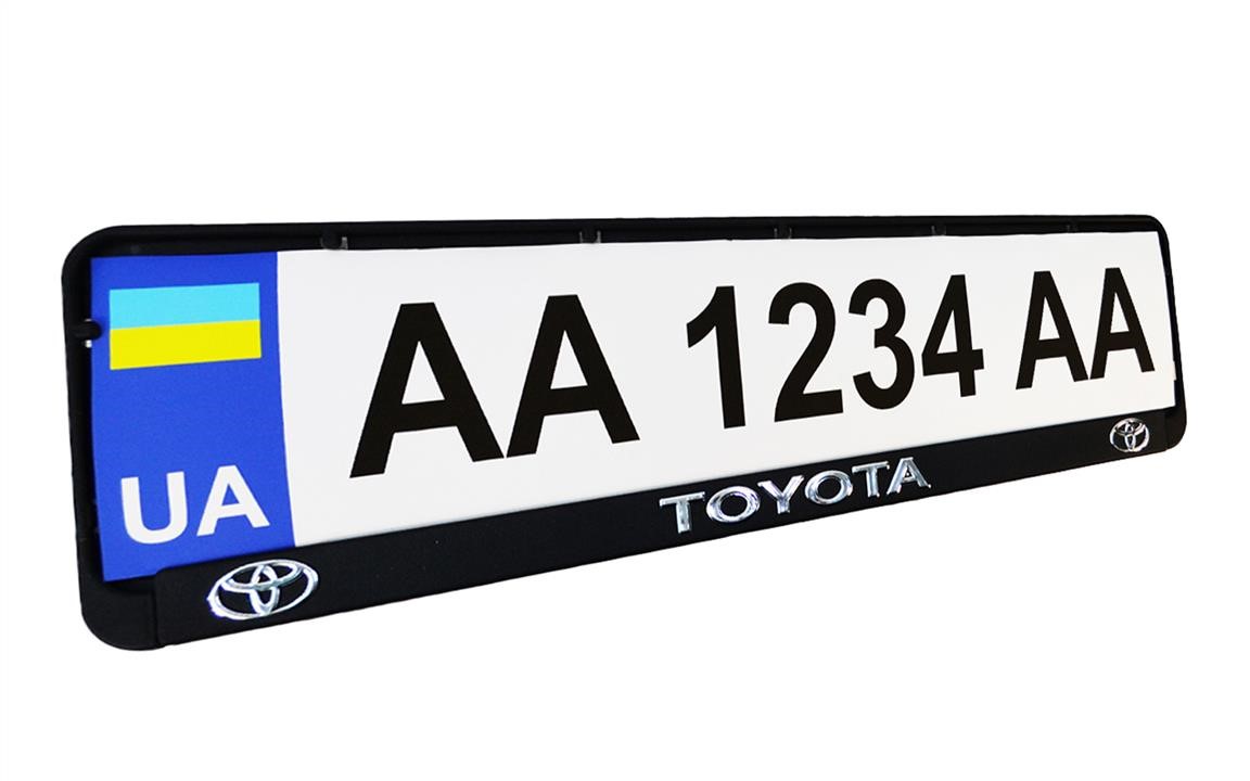 Poputchik 24-017 License plate frame TOYOTA 24017: Buy near me in Poland at 2407.PL - Good price!
