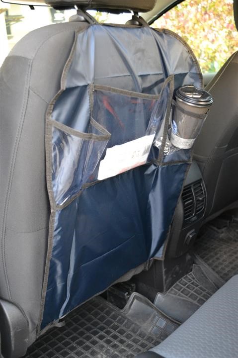 Poputchik 16-028 Protective cape on the back of a car seat with pockets 16028: Buy near me in Poland at 2407.PL - Good price!