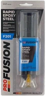 PROFUSION F201 Two-component adhesive for metal ProFusion Rapid Epoxy Steel, 25 ml F201: Buy near me at 2407.PL in Poland at an Affordable price!