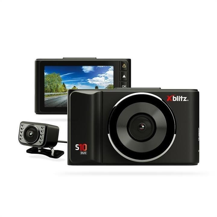 Xblitz S10 DUO Dual car camera FHD Xblitz S10 duo S10DUO: Buy near me in Poland at 2407.PL - Good price!