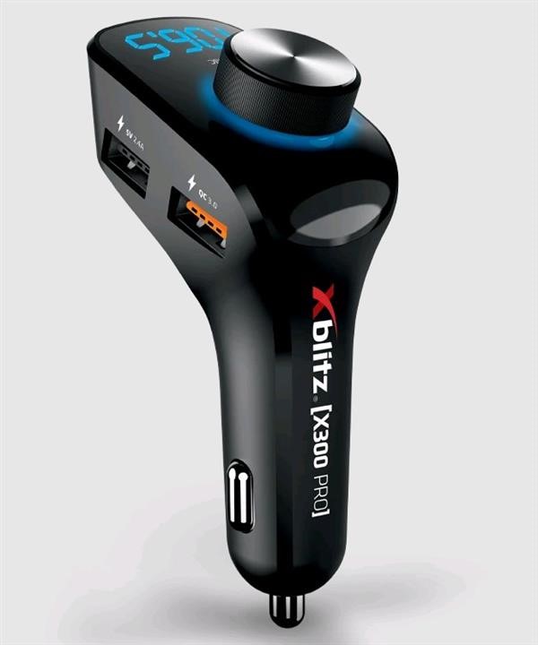 Xblitz X300 PRO Hands-free kit with Xblitz X300 PRO Bluetooth MP3 FM transmitter X300PRO: Buy near me in Poland at 2407.PL - Good price!