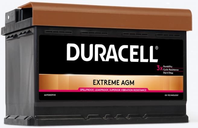 Duracell DE 70 AGM Starterbatterie Duracell Extreme AGM 12V 70Ah 720A(EN) R+ DE70AGM: Kaufen Sie zu einem guten Preis in Polen bei 2407.PL!