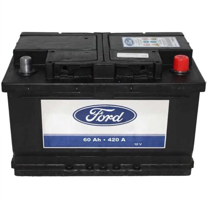 Ford 1 136 596 Аккумулятор Ford 12В 60Ач 420А(EN) R+ 1136596: Отличная цена - Купить в Польше на 2407.PL!