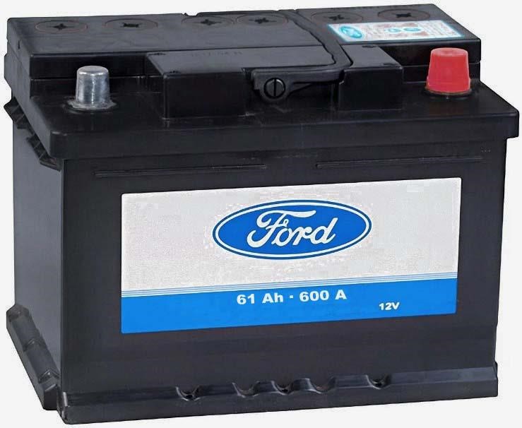 Ford 1 053 141 Battery Ford 12V 61AH 600A(EN) R+ 1053141: Buy near me in Poland at 2407.PL - Good price!