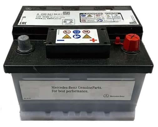 Mercedes A 230 541 00 01 28 Rechargeable battery Mercedes 12V 35Ah 520A(EN) R+ A230541000128: Buy near me in Poland at 2407.PL - Good price!