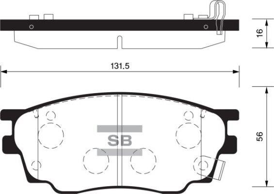 FI.BA filter FBP2027 Brake Pad Set, disc brake FBP2027: Buy near me in Poland at 2407.PL - Good price!