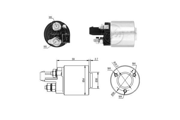 Wilmink Group WG1776669 Solenoid switch, starter WG1776669: Buy near me in Poland at 2407.PL - Good price!