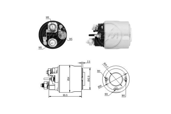 Wilmink Group WG1776436 Solenoid switch, starter WG1776436: Buy near me in Poland at 2407.PL - Good price!