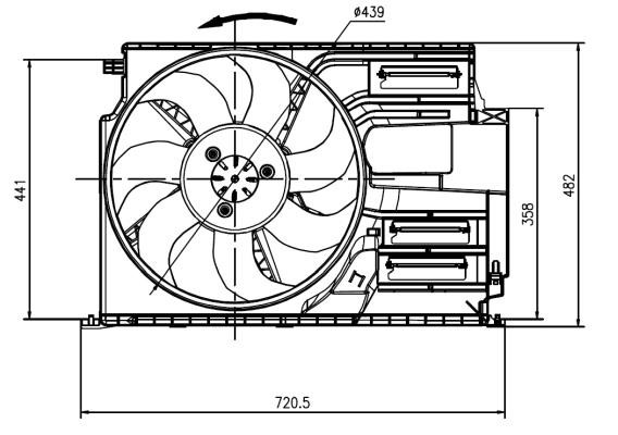 Wilmink Group Вентилятор радіатора охолодження – ціна