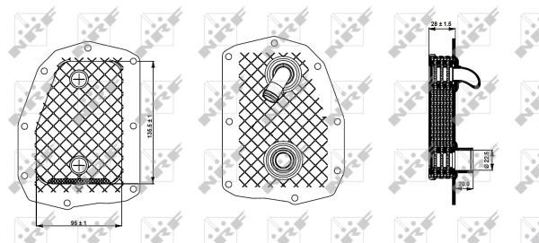 Wilmink Group WG1720093 Oil cooler WG1720093: Buy near me in Poland at 2407.PL - Good price!