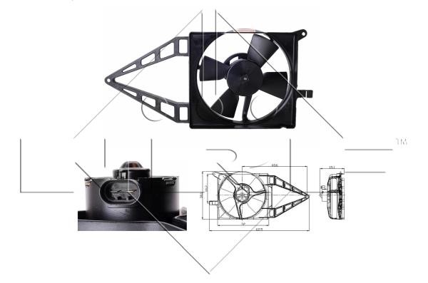 Wilmink Group WG1720122 Hub, engine cooling fan wheel WG1720122: Buy near me in Poland at 2407.PL - Good price!