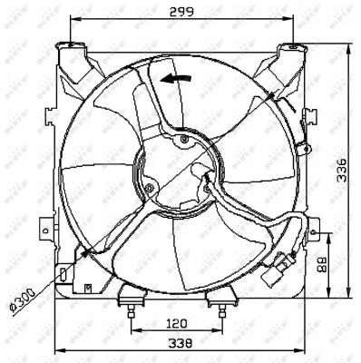 Wilmink Group WG1720143 Hub, engine cooling fan wheel WG1720143: Buy near me in Poland at 2407.PL - Good price!