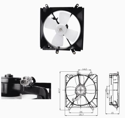 Wilmink Group WG1720630 Hub, engine cooling fan wheel WG1720630: Buy near me in Poland at 2407.PL - Good price!