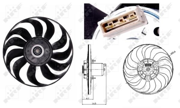 Wilmink Group WG1720637 Hub, engine cooling fan wheel WG1720637: Buy near me in Poland at 2407.PL - Good price!