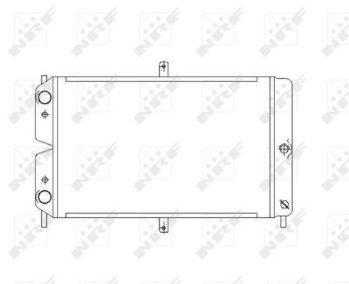 Wilmink Group WG1721758 Радіатор охолодження двигуна WG1721758: Приваблива ціна - Купити у Польщі на 2407.PL!