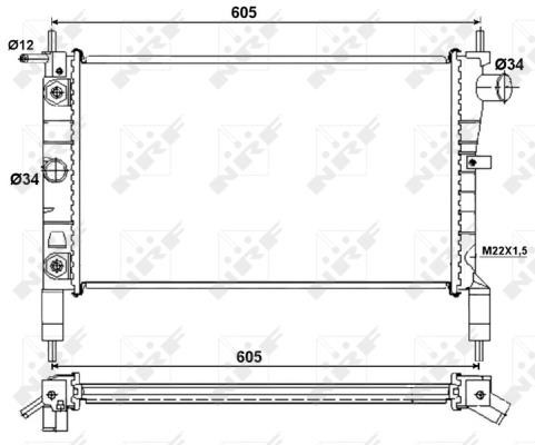 Wilmink Group WG1721980 Radiator, engine cooling WG1721980: Buy near me in Poland at 2407.PL - Good price!