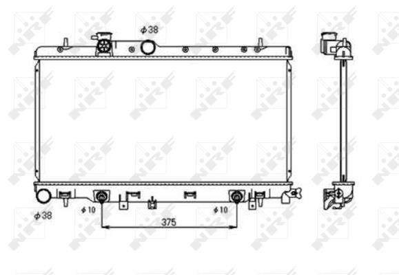 Wilmink Group WG1722525 Radiator, engine cooling WG1722525: Buy near me in Poland at 2407.PL - Good price!