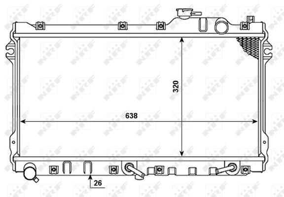 Wilmink Group WG1722780 Радиатор охлаждения двигателя WG1722780: Отличная цена - Купить в Польше на 2407.PL!