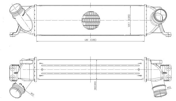 Wilmink Group WG2158738 Інтеркулер WG2158738: Приваблива ціна - Купити у Польщі на 2407.PL!