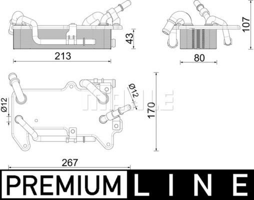 Wilmink Group WG2181198 Oil Cooler, automatic transmission WG2181198: Buy near me in Poland at 2407.PL - Good price!