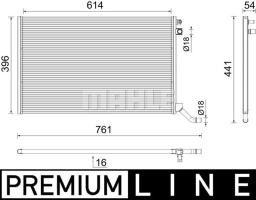 Wilmink Group WG2183328 Радиатор охлаждения двигателя WG2183328: Отличная цена - Купить в Польше на 2407.PL!