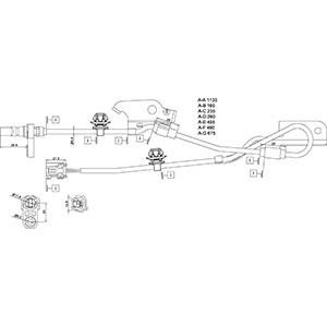 Czujnik ABS (ABS) Cargo 182818