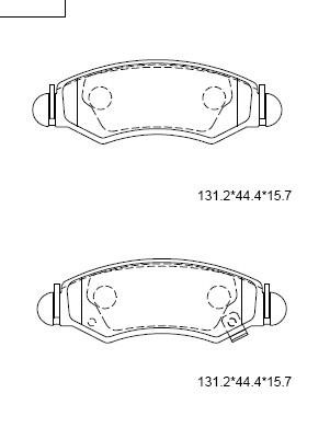 Asimco KD3760 Тормозные колодки дисковые, комплект KD3760: Купить в Польше - Отличная цена на 2407.PL!